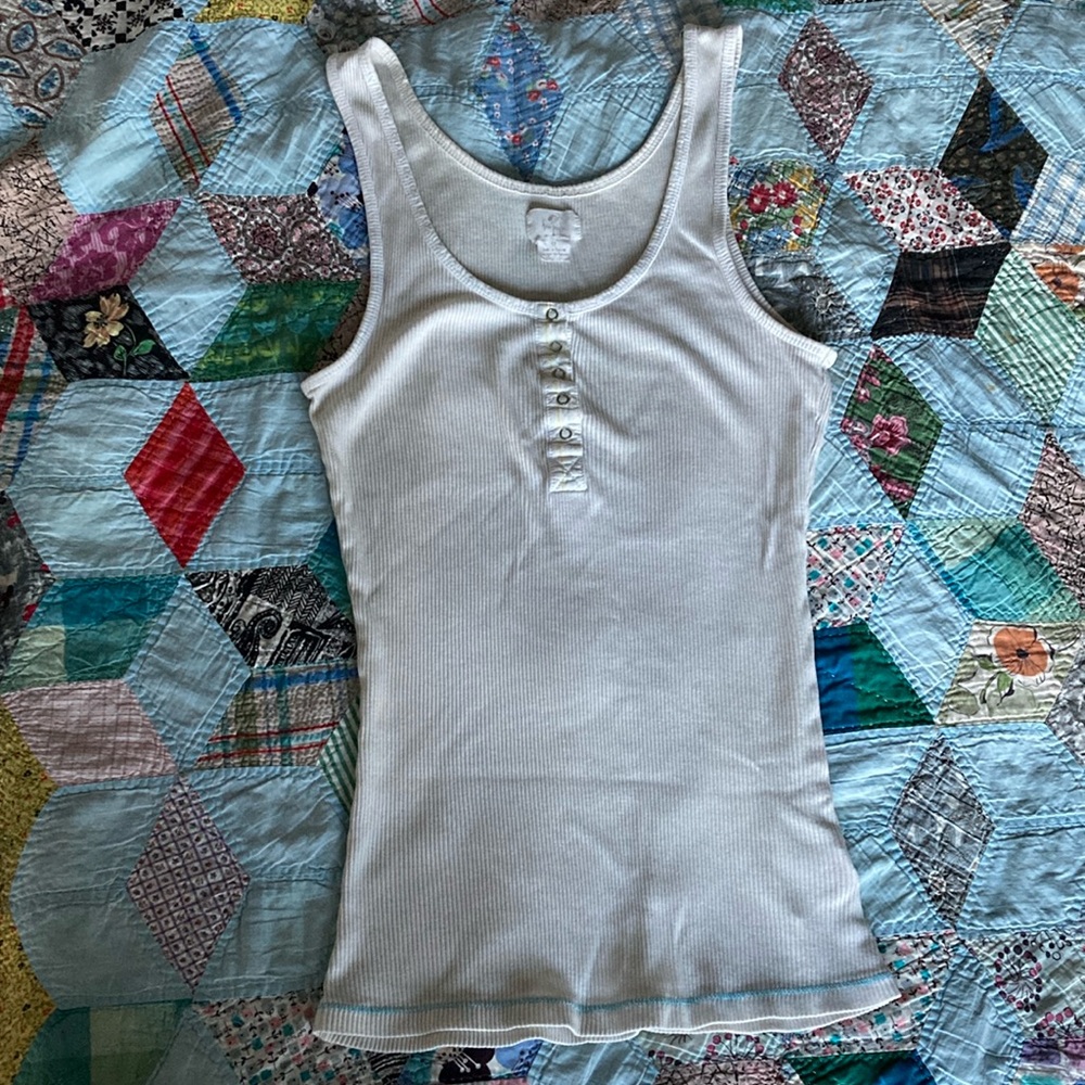 Free People White Tank